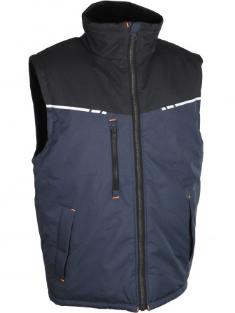 GILET RIPSTOP MARIN/NOIR 3XL