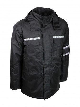 PARKA POLYESTER NOIR 3XL