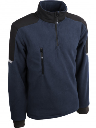 PULL POLAIRE BLEU TAILLE M