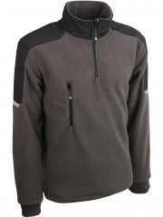 PULL POLAIRE GRIS TAILLE 2XL