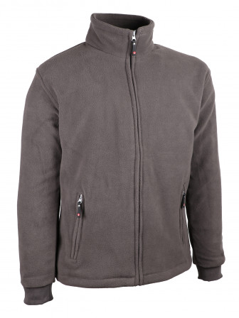 VESTE POLAIRE GRISE 330G, 3XL