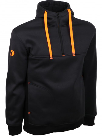 SWEATSHIRT GRIS CAPUCHE XL