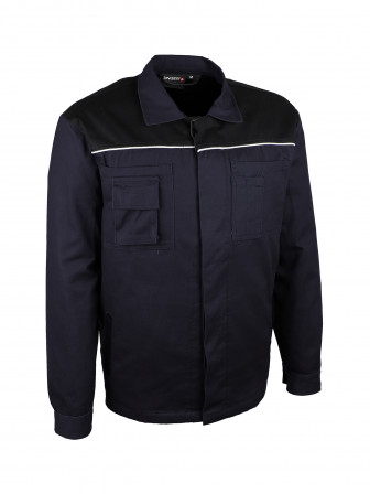 VESTE 100%COTON MARINE L
