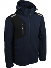VESTE SOFTSHELL MARINE 2XL