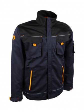 VESTE MARINE POLY/COTON XL