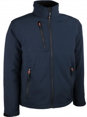 VESTE SOFTSHELL BLEU 4XL