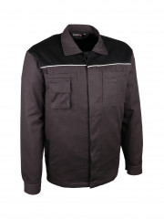 VESTE GRISE 100 % COTON - L