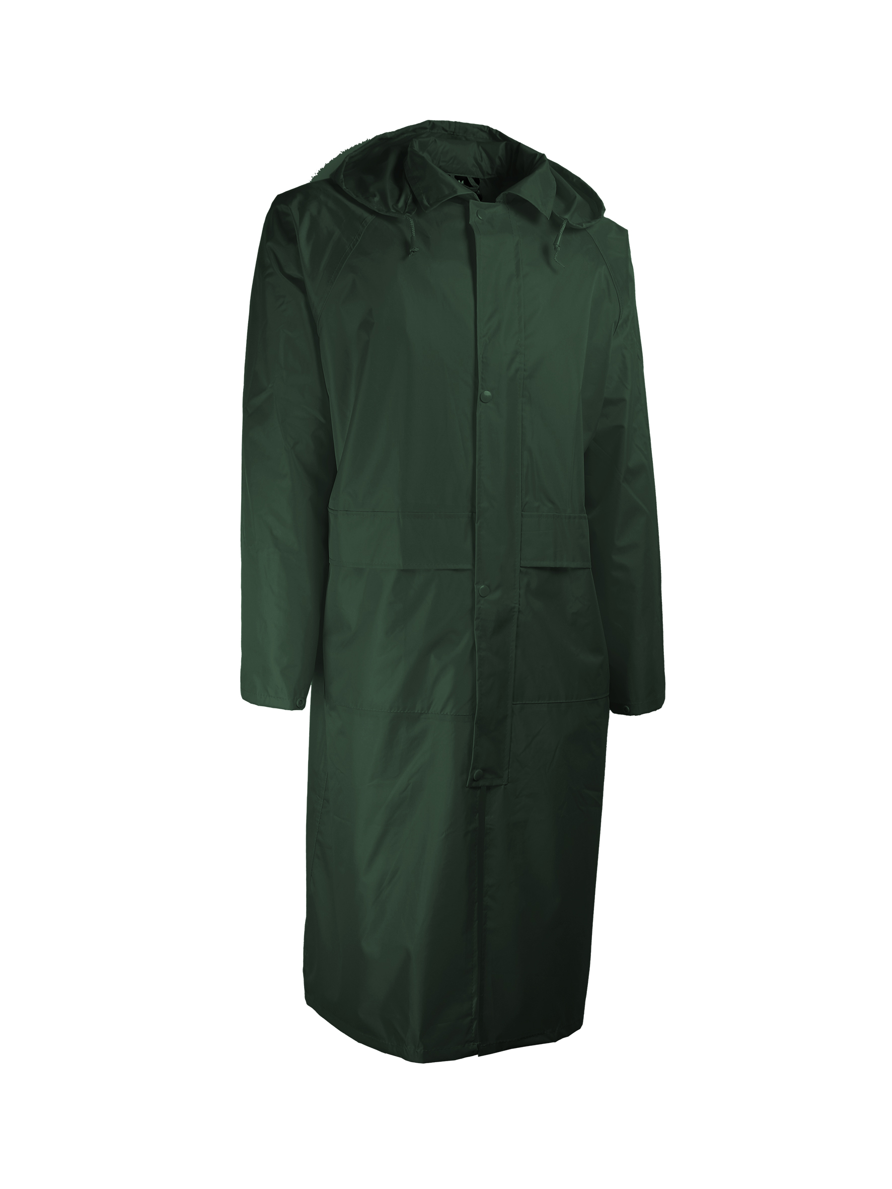 MANTEAU PVC/POLY VERT XL