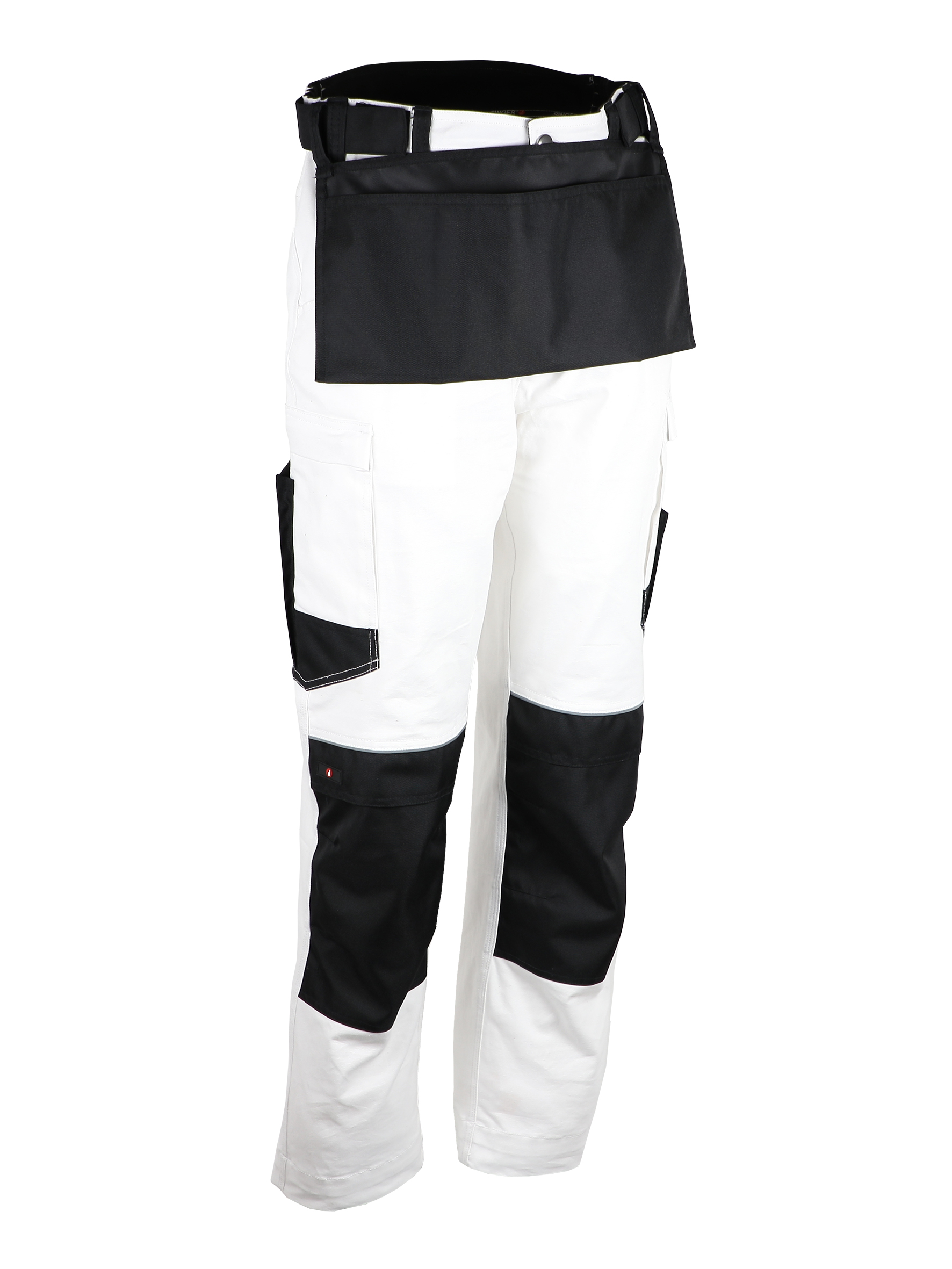 PANTALON BLANC COT/ELAST L