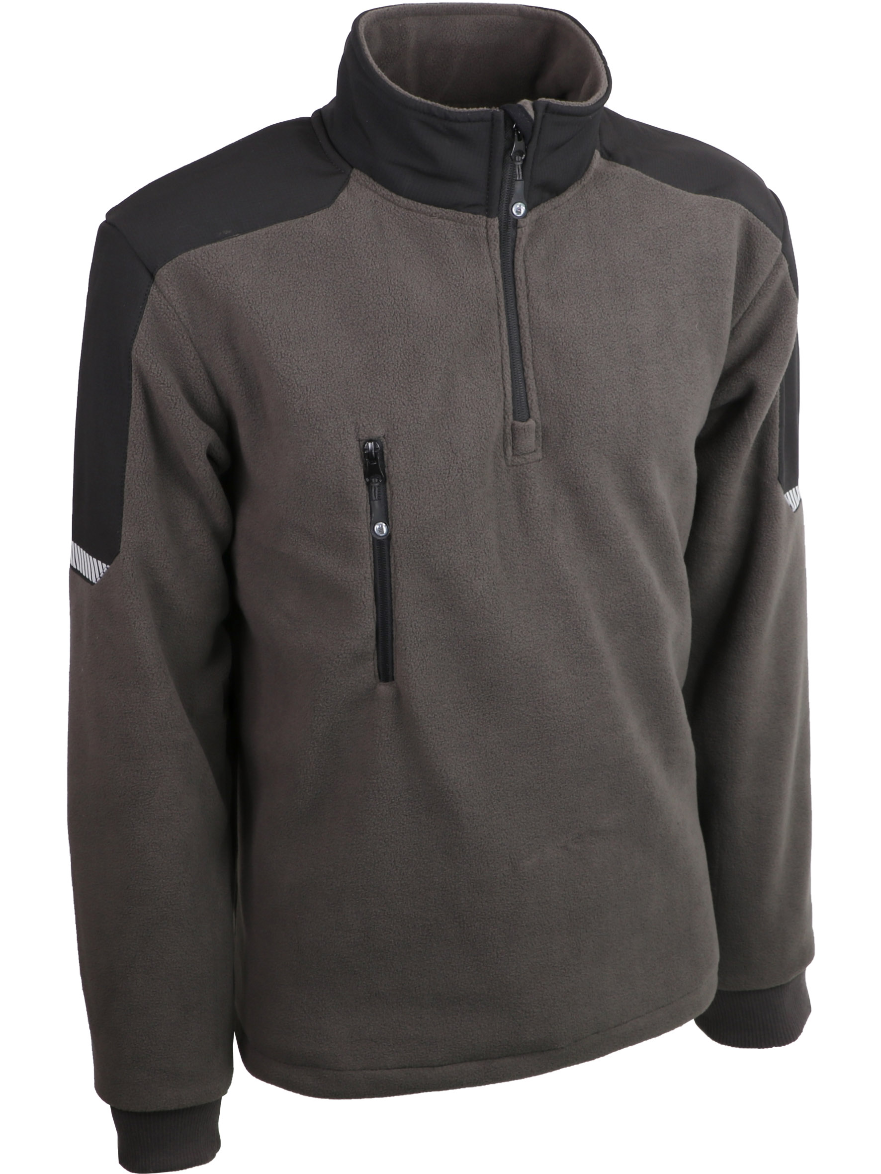 PULL POLAIRE GRIS TAILLE M
