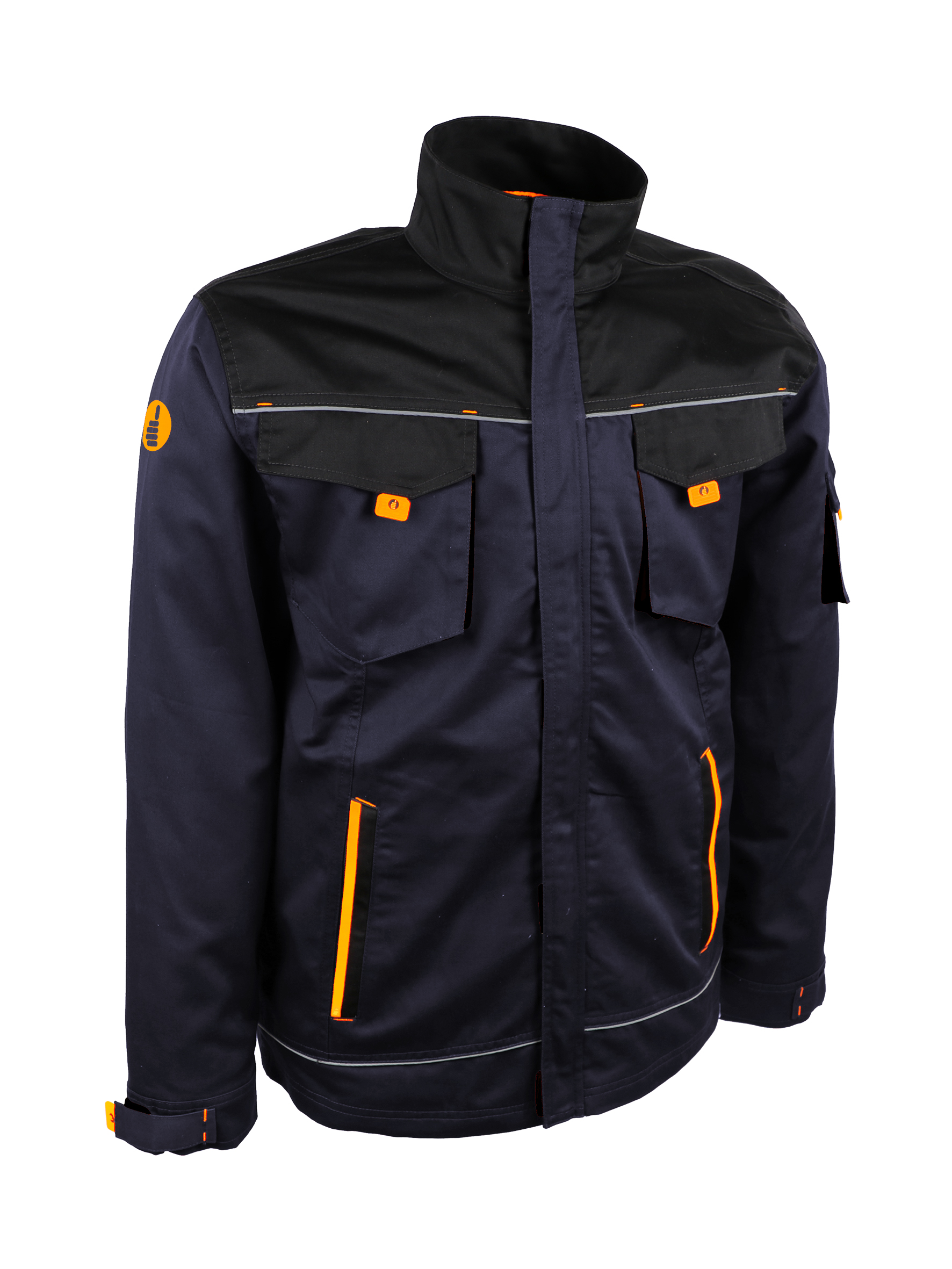 VESTE MARINE POLY/COTON XL
