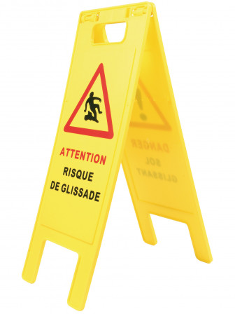 BALISE PLIANTE RISQUE GLISSADE