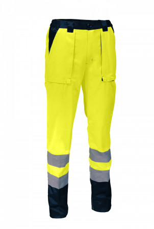 PANTALON HV ORGE/MARINE 4XL