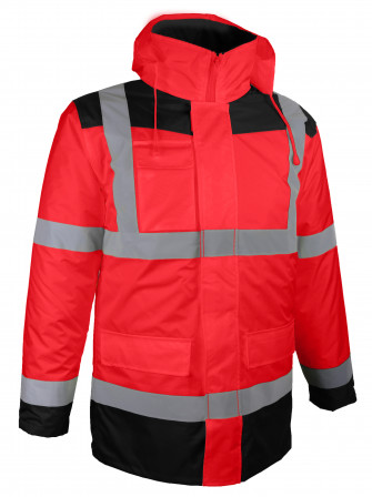 PARKA 4X1 HV ROUGE L