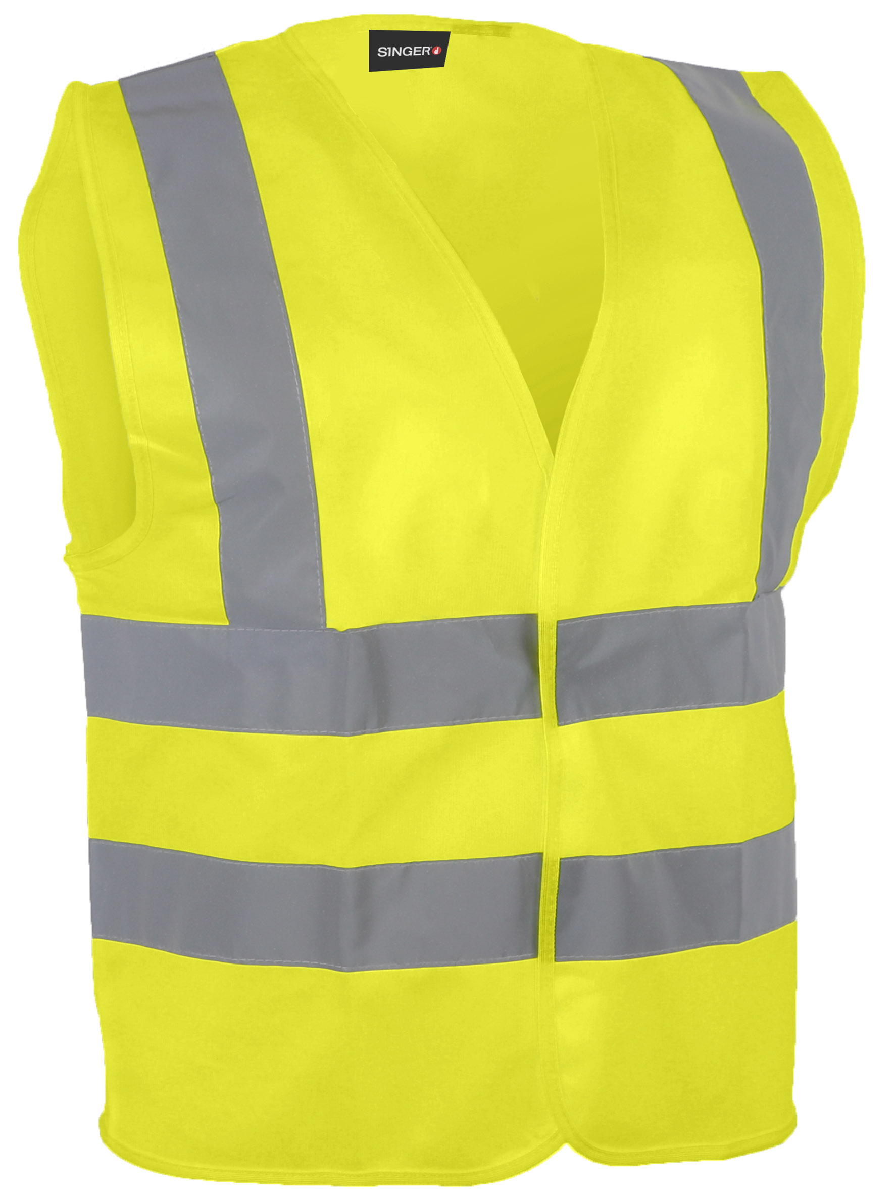 GILET HV JAUNE 4 BANDES 2XL