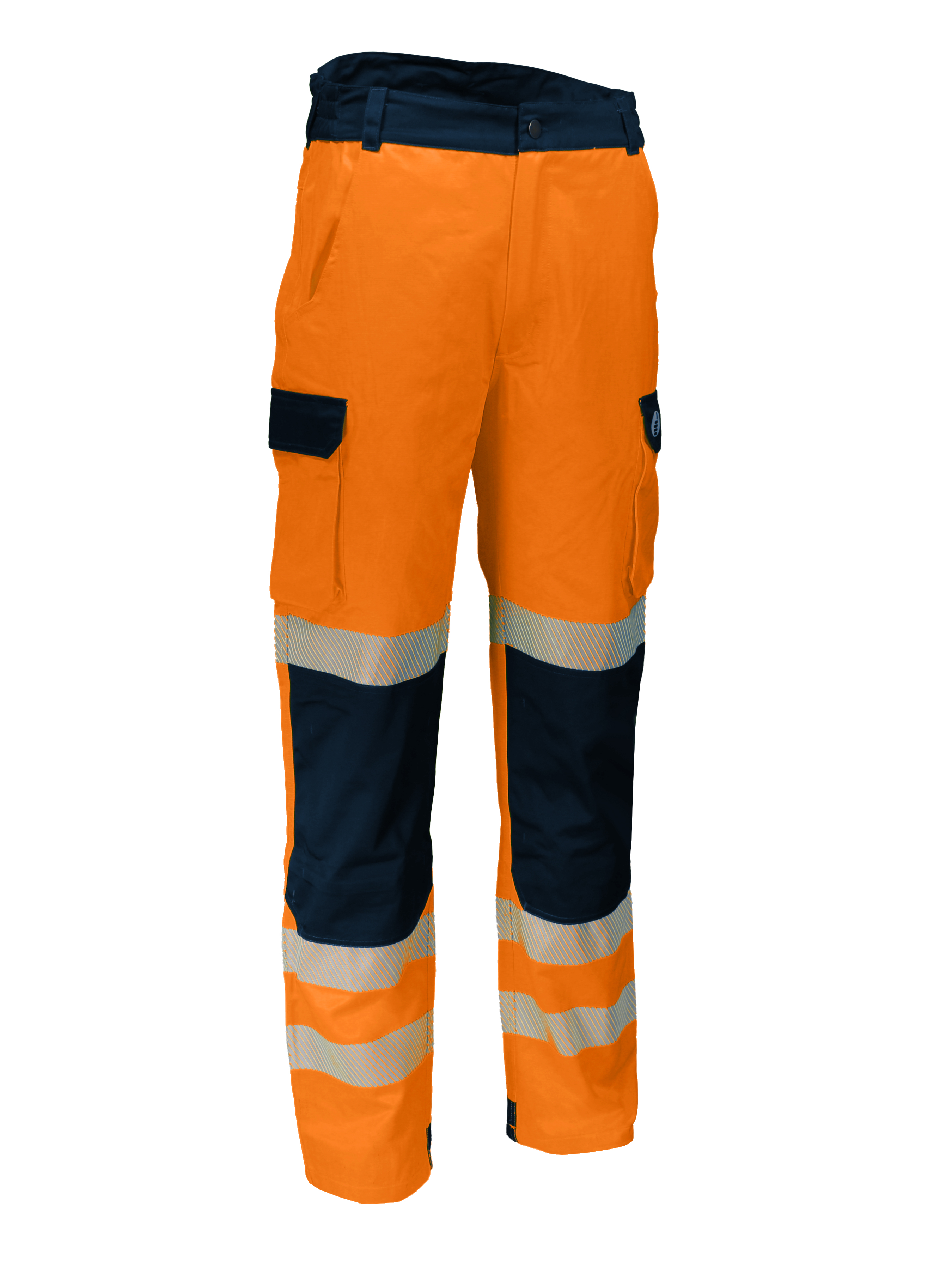 PANTALON HV ORANG/MARINE, L