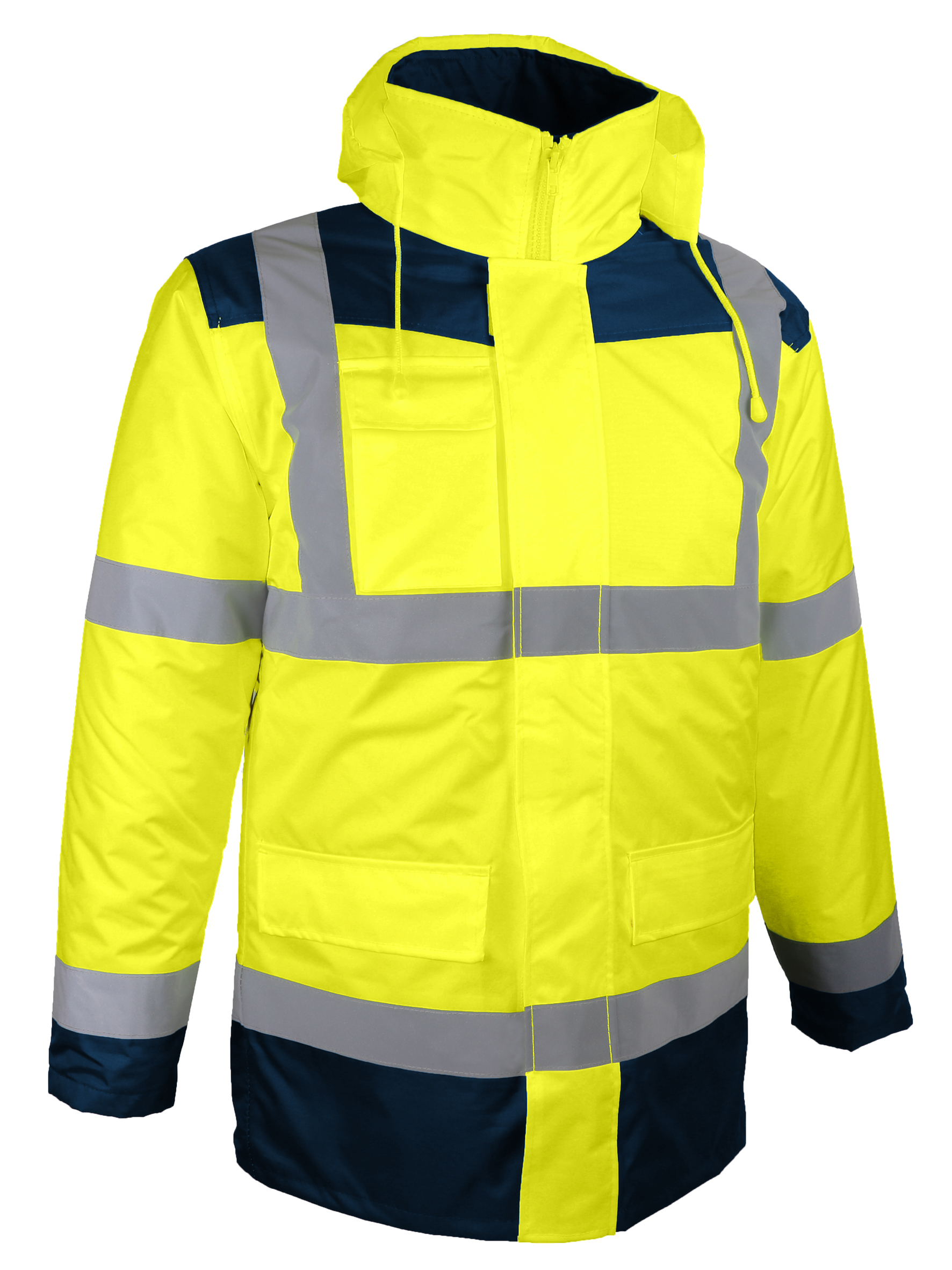 PARKA 4X1 HV JAUNE, S