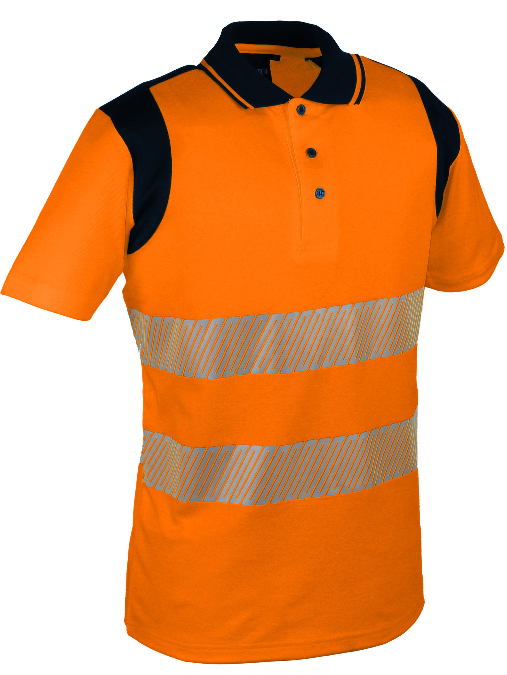POLO HV POLYCOTON ORANGE 3XL