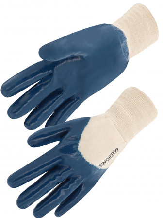 GANT NITRILE BLEU ENDUIT 8