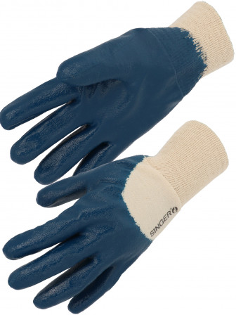 GANT NITRILE BLEU ENDUIT 7