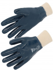 GANT NITRILE BLEU ENDUIT 10