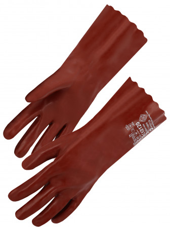 GANT PVC ROUGE 35CM, 10