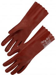 GANT PVC ROUGE 35CM, 10