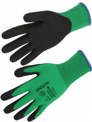 GANTS TRICOTE J15 END PVC CFT,10NOIR