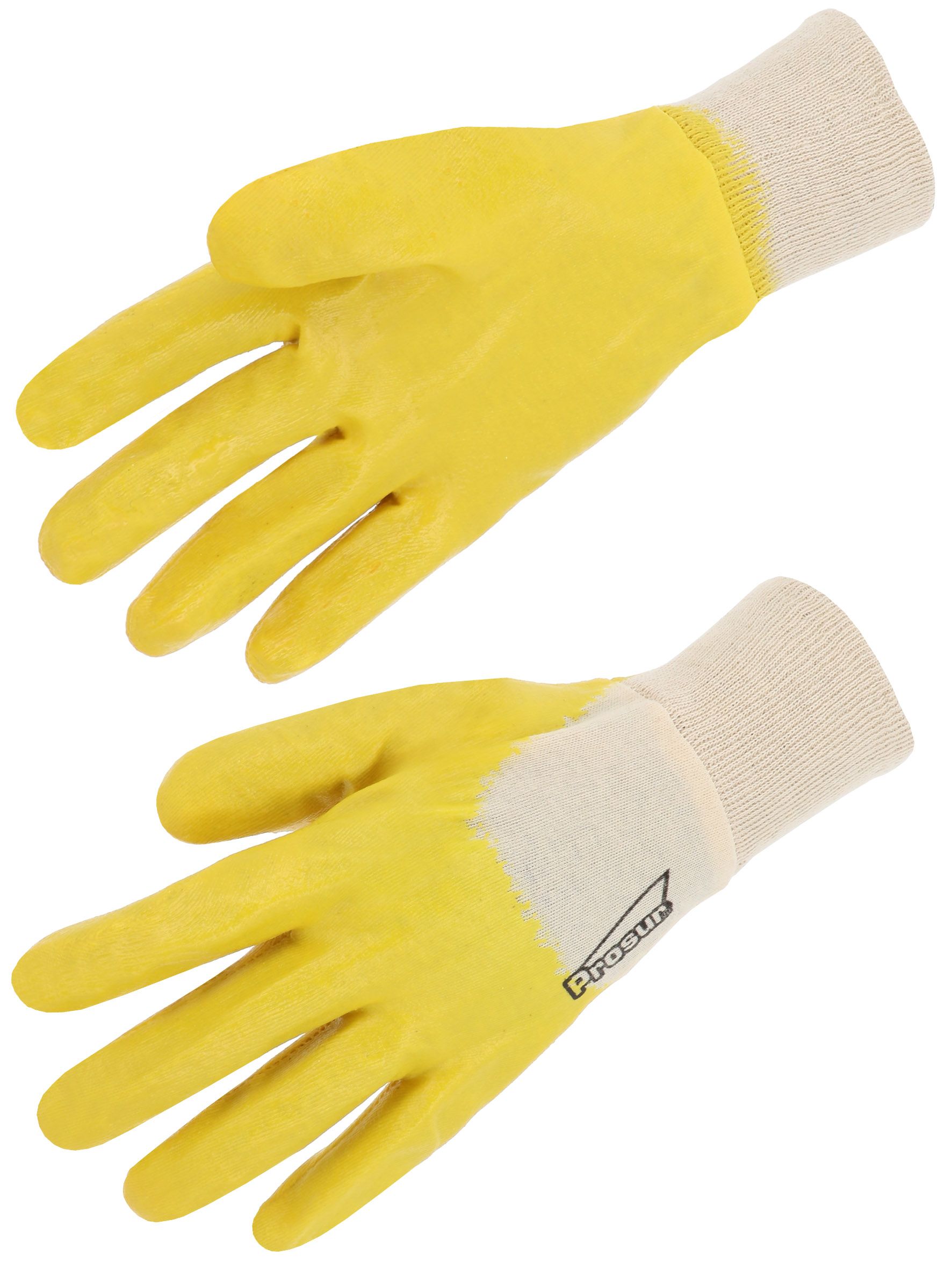 GANT NITRILE JAUNE ENDUIT,T7