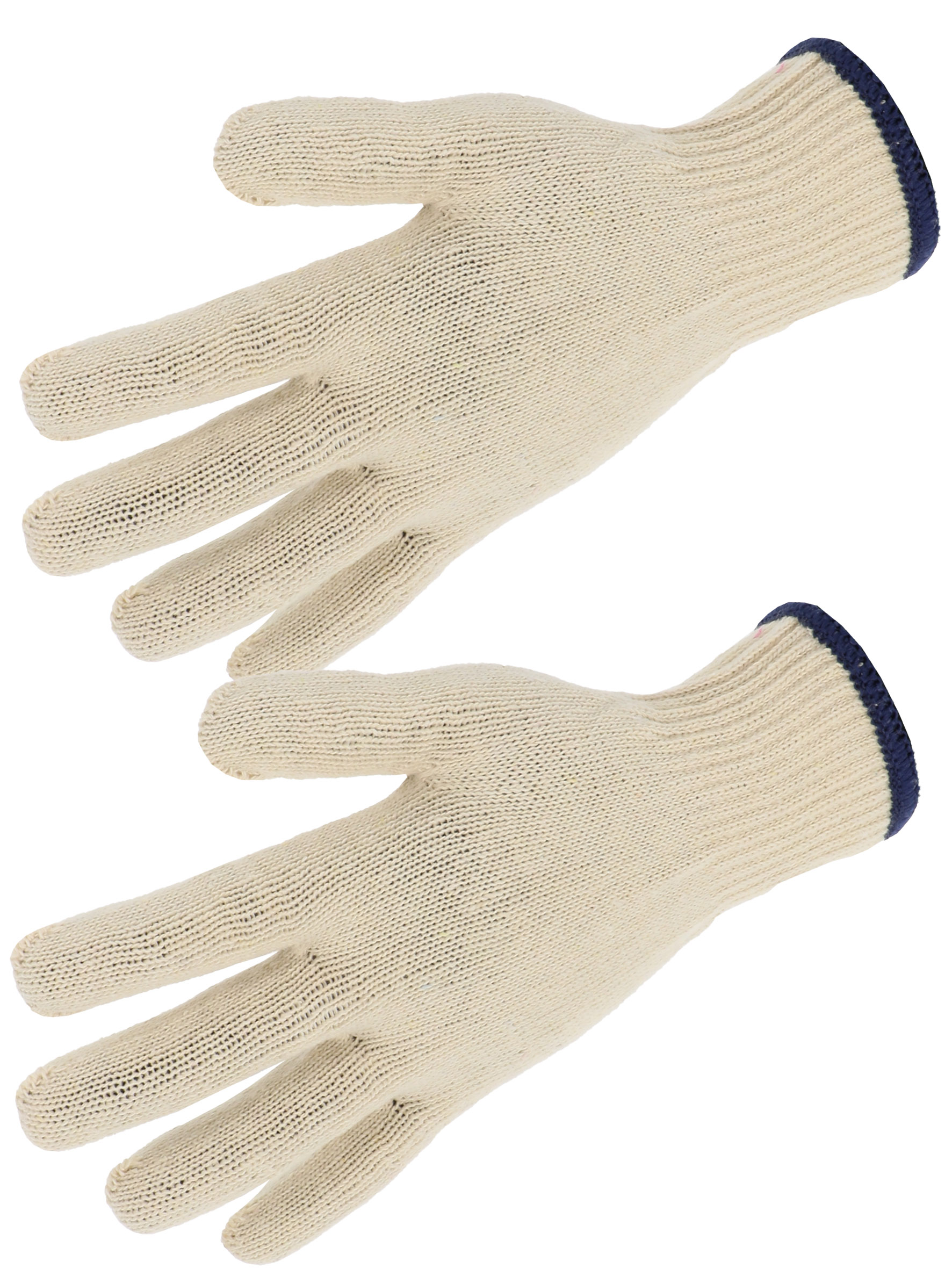 GANTS COTON  TRICOTE JAUGE 10 T HOMME