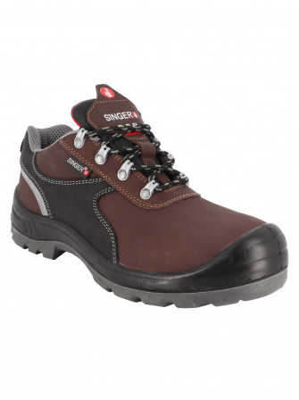 CHAUSSURE BAS FLEUR MARRON S3 39