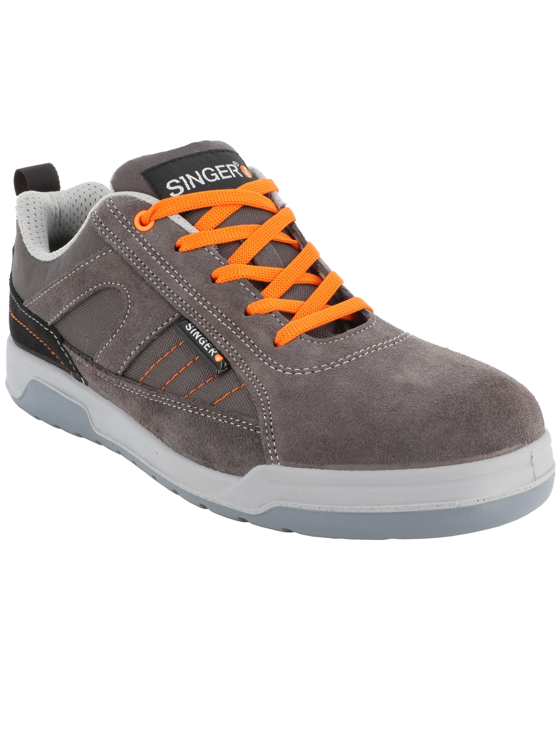 BASKET GRIS/ORANGE S1P 36