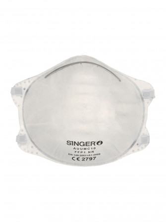 20 MASQUES FFP1 COQUE