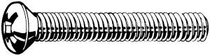 VIS MTX TFB PH AC-ZN CL.4.8 M3x6 DIN966a-h