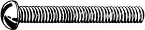 VIS TRF AC-B CL.4.8 BSW 3/16x2''  