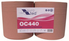 Lot de 2 Bobines d'essuyage CHAMOIS Lisses 2 plis type 1000 24 x 34