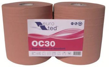 Lot de 2 Bobines d'essuyage CHAMOIS Lisses 26 x 34 type 1500
