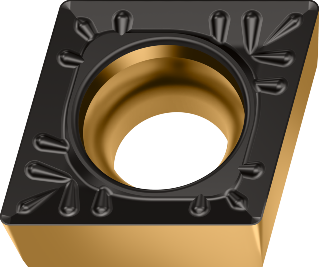 Plaquettes de tournage Rhombiques positives 80°