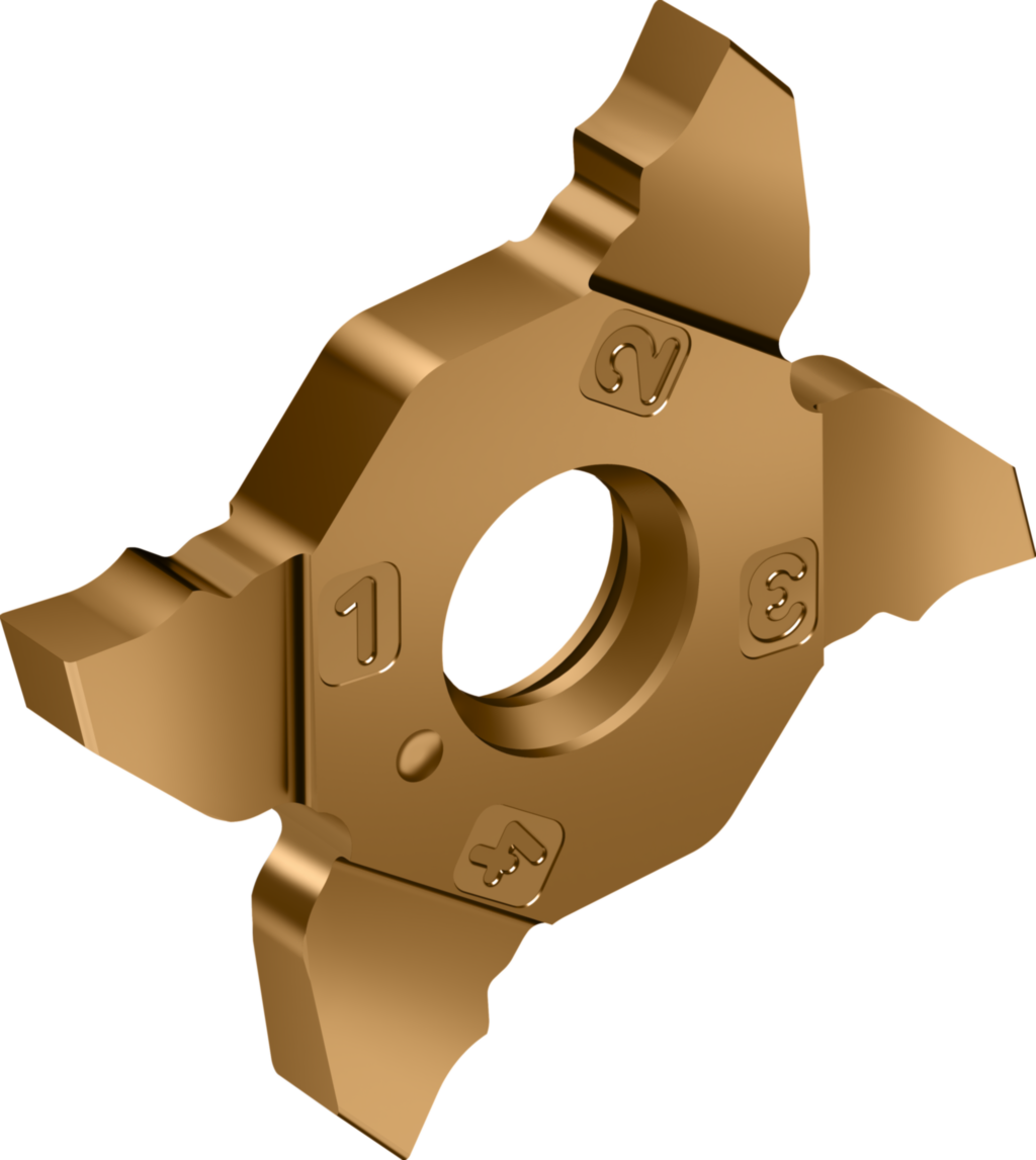 Tronçonnage et gorges – plaquettes de coupe