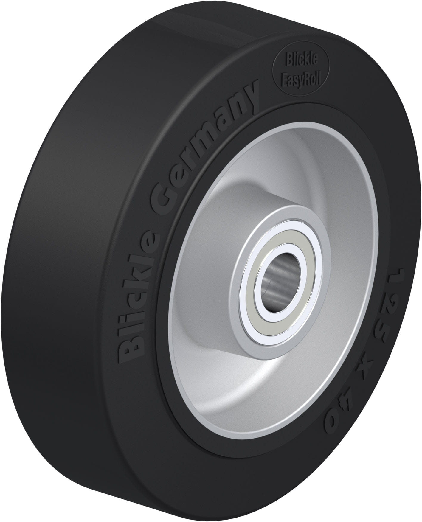 Roue bandage caoutchouc plein “EasyRoll”