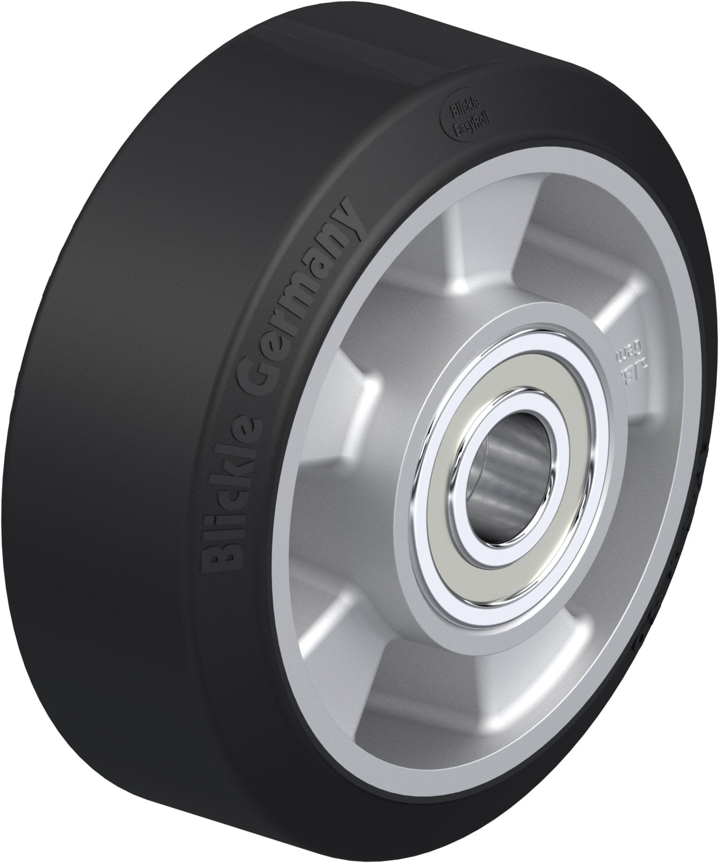 Roue bandage caoutchouc plein “EasyRoll”