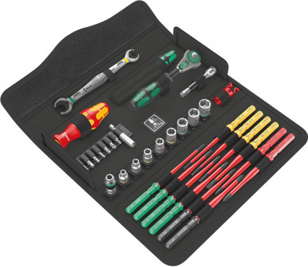 Jeu d'outils W2 Entretien35 pcs. dans boîte textile 