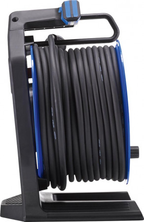 Touret entièrement en plastique 40 m prise de type E H07RN-F 3G2,5