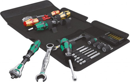Jeu d'outils SH1 Sanitaire 25 pcs. dans boîte textile 
