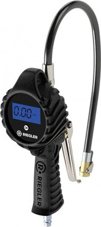 Pistolet manuel de gonflage des pneus num., raccord rapide, non calibré, 0-12 bar 