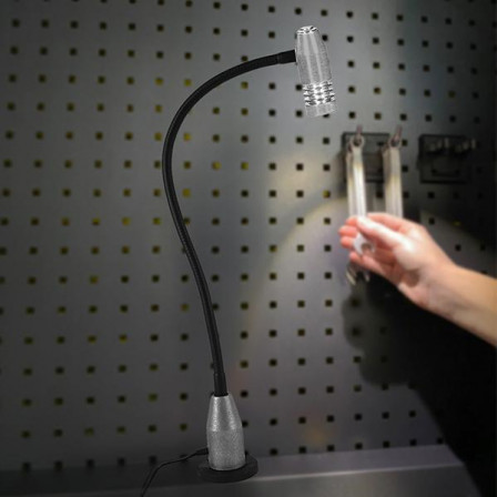 Lampe de travail à LED Proj. ponctuel 90 deg. 200 Lumen graduable  