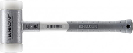 Maillet SUPERCRAFT 60Mm sans rebond avec manche à 3 composants 