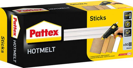 Bâtonnets Pattex très résistant transparent pack 1kg 