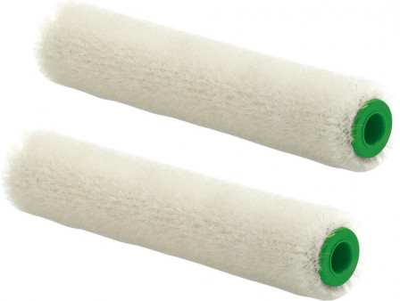 Rouleau à peinture velours 10cm UV 2 pièces 