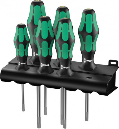 Jeu de tournevis Torx avec porte-vis 6 pièces 